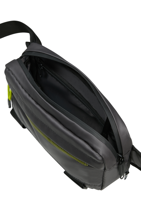 American Tourister Urban Track Sling Bag Coated  Black/Lime American Tourister Urban Track Sling Bag Coated  Black/Lime