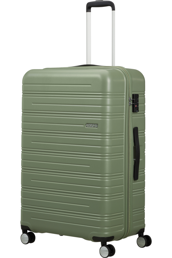 American Tourister High Turn SPINNER 77/28 TSA 77cm  Matt Sage Khaki