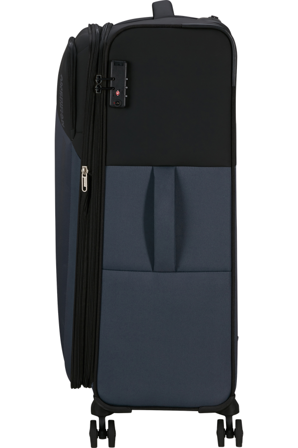 American Tourister Daring Dash Spinner Expandable TSA L  Black/Grey