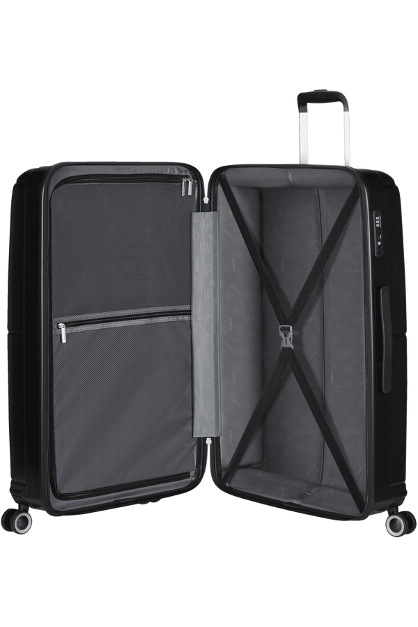 American Tourister Geopop Spinner 77/28 Tsa. 77cm  Shadow Black