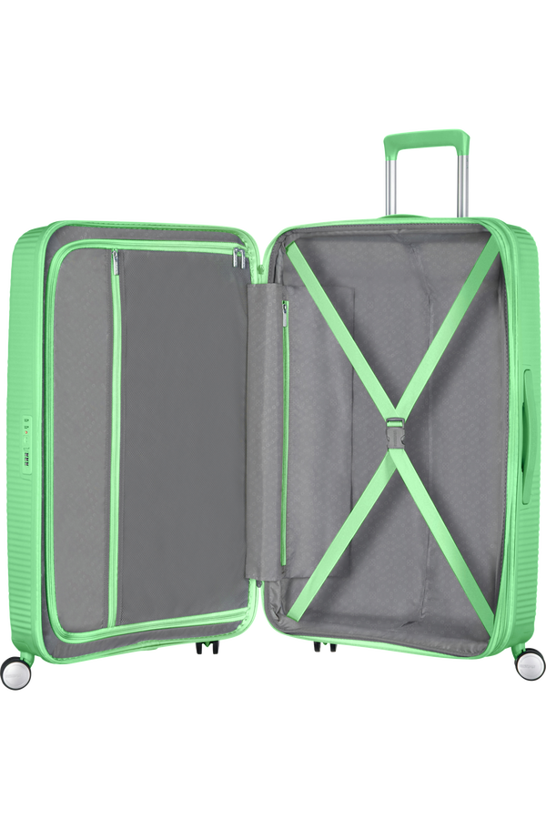 American Tourister Soundbox Spinner TSA Expandable 77cm  Spring Green American Tourister Soundbox Spinner TSA Expandable 77cm  Spring Green