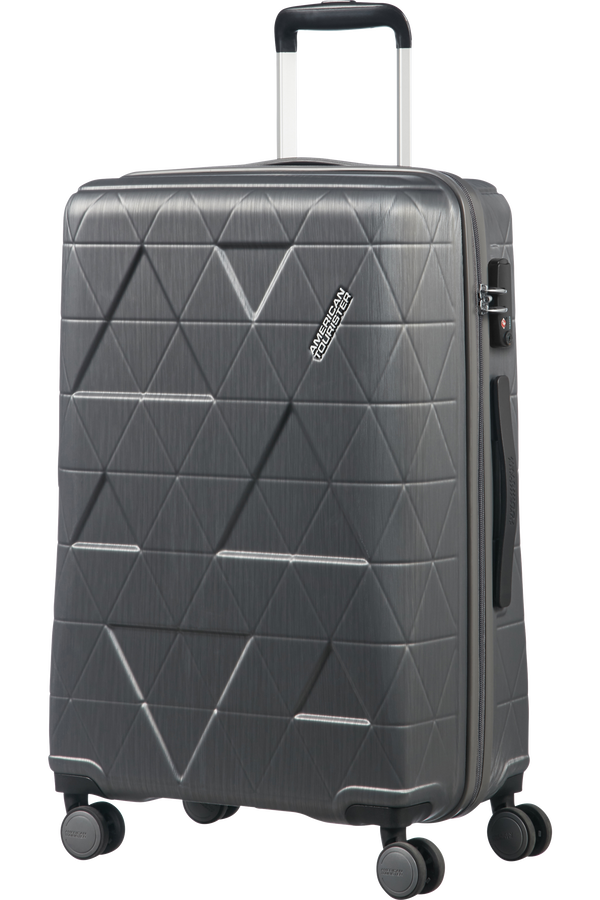 American Tourister Triangolo Spinner TSA 67cm  Asphalt Grey