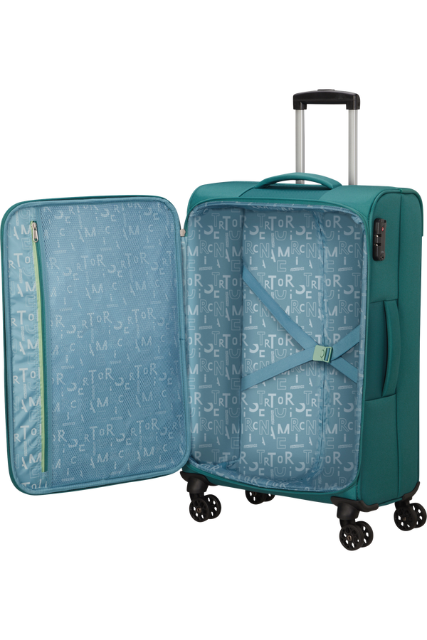 American Tourister Sea Seeker Spinner 68/25 Tsa 68cm  Bayou Green