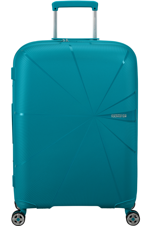 American Tourister Starvibe Spinner Expandable TSA 67cm Verdigris