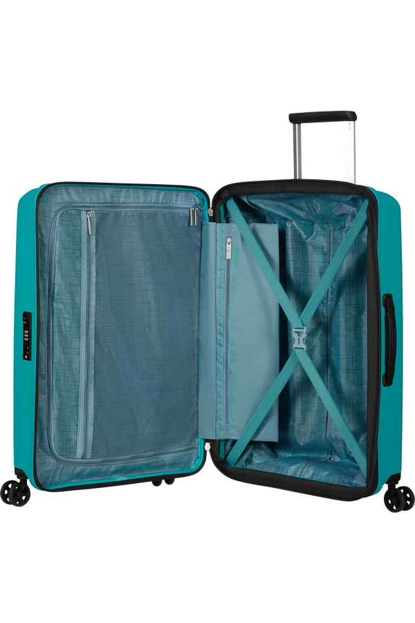 American Tourister Aerostep Spinner 67/24 Exp Tsa 67cm  Turquoise Tonic