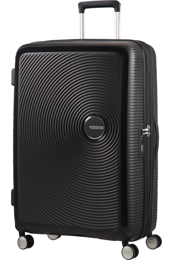 American Tourister Soundbox Spinner Expandable 77cm Bass Black American Tourister Soundbox Spinner Expandable 77cm Bass Black