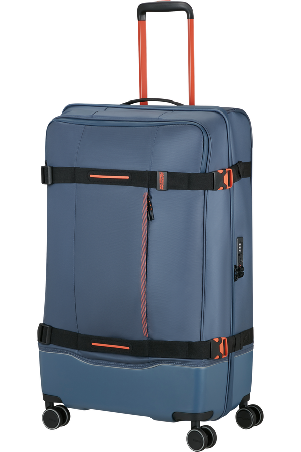 American Tourister Urban Track Spinner L TSA Coated 79cm  Navy/Orange