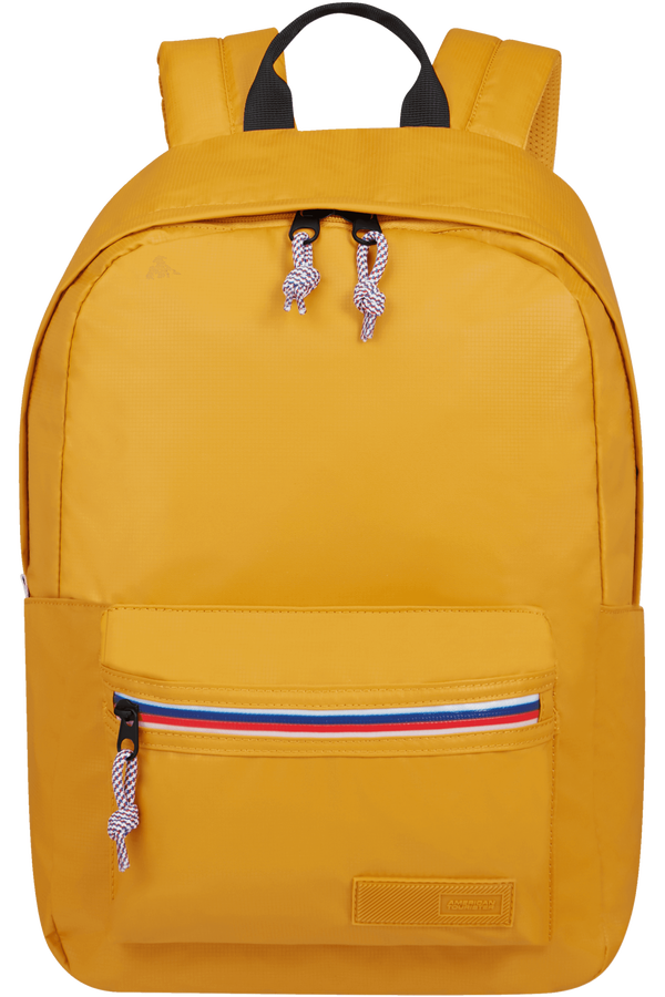 American Tourister Upbeat Pro Backpack Zip Coated  Yellow