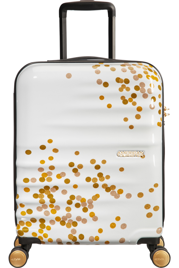 American Tourister Wavebreaker Spinner 55cm  Confetti White