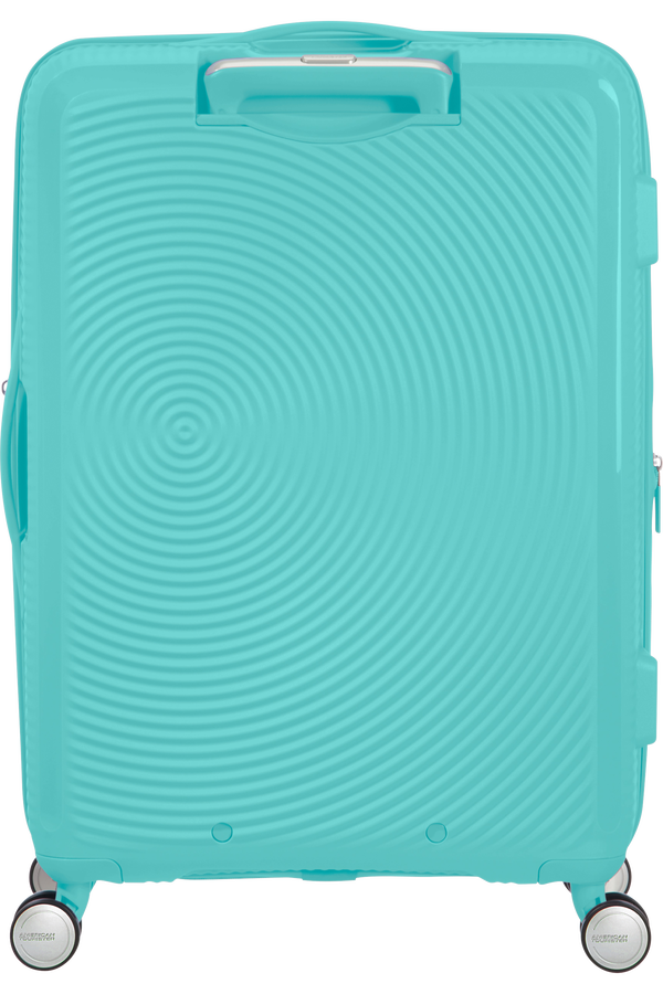 American Tourister Soundbox Spinner TSA Expandable 67cm  Poolside Blue American Tourister Soundbox Spinner TSA Expandable 67cm  Poolside Blue