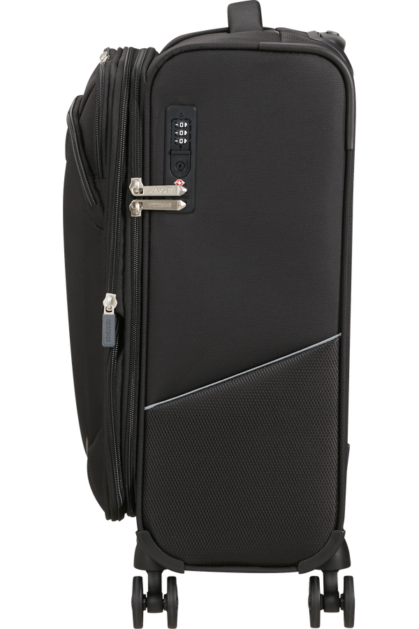 American Tourister SummerRide Spinner Expandable TSA 55cm L35  Black