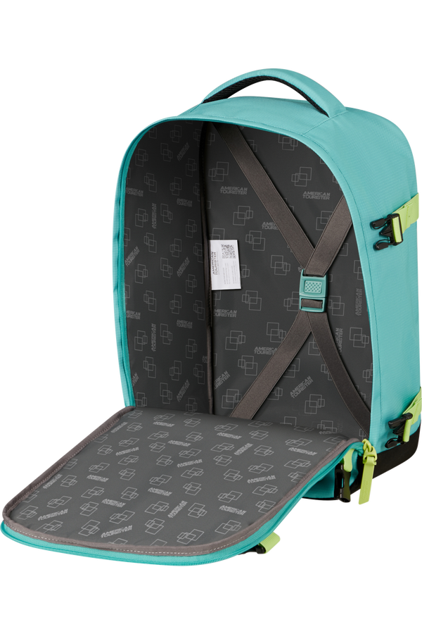 American Tourister Take2cabin Casual Backpack S  Dusty Turquoise/Lime American Tourister Take2cabin Casual Backpack S  Dusty Turquoise/Lime