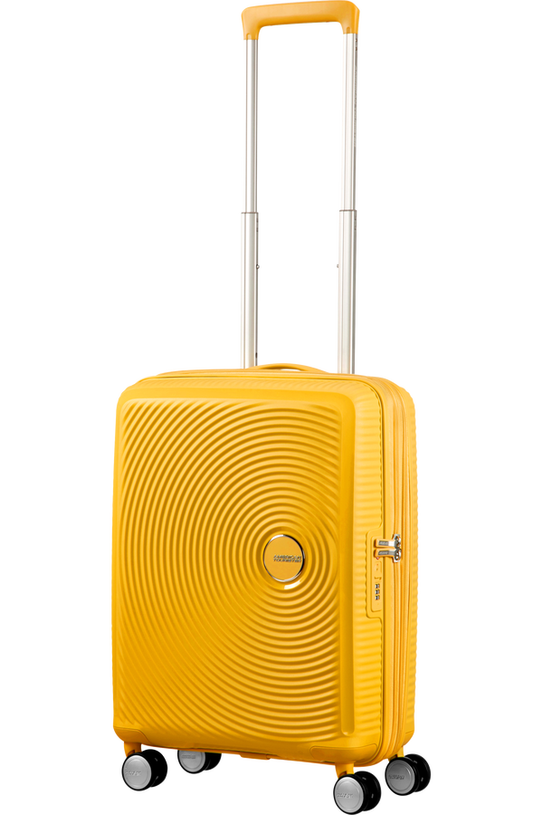 American Tourister Soundbox Spinner 55  Golden Yellow