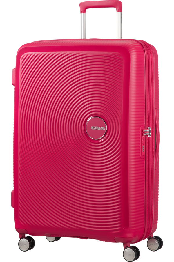 American Tourister Soundbox Spinner Expandable 77cm Lightning Pink
