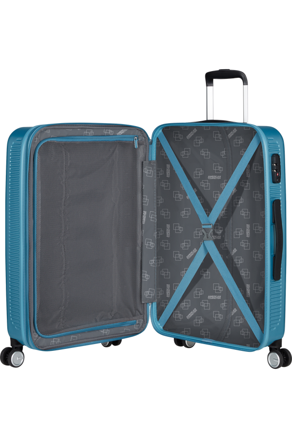 American Tourister Astrobeam Spinner EXP TSA 67cm  Icy Aqua