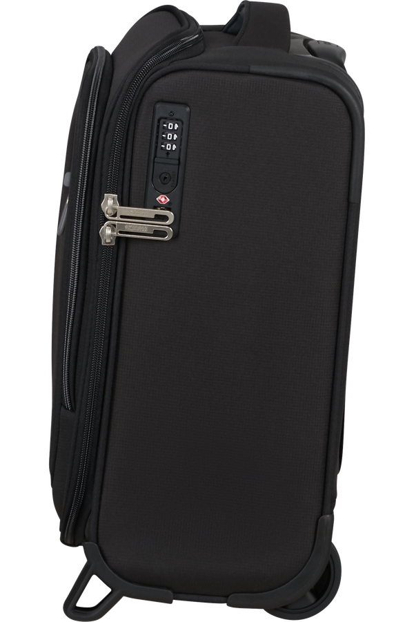 Cloudrider S/M Upright (2 wheels) | American Tourister Cloudrider Upright Underseater Tsa  Jet Black