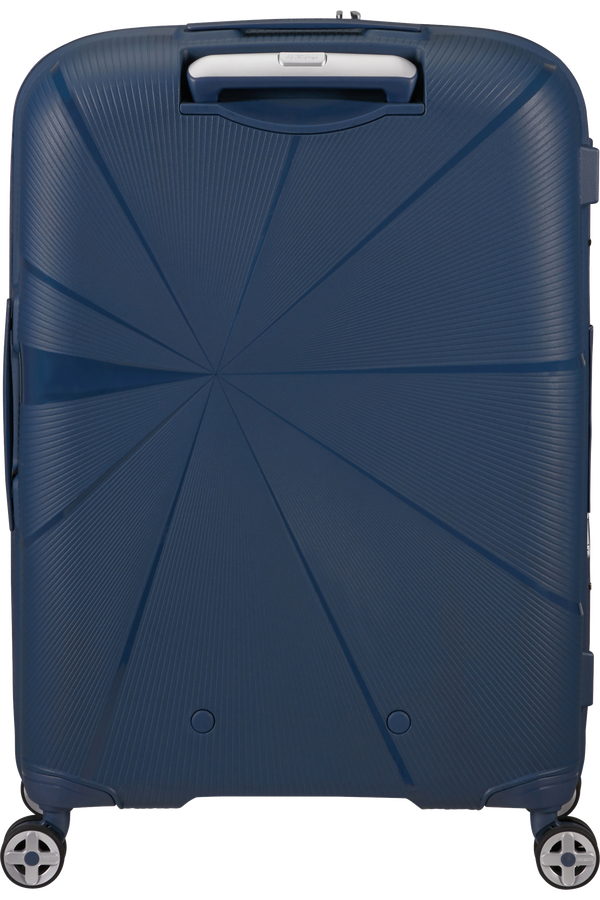 American Tourister Starvibe Spinner Expandable TSA 67cm Navy American Tourister Starvibe Spinner Expandable TSA 67cm Navy
