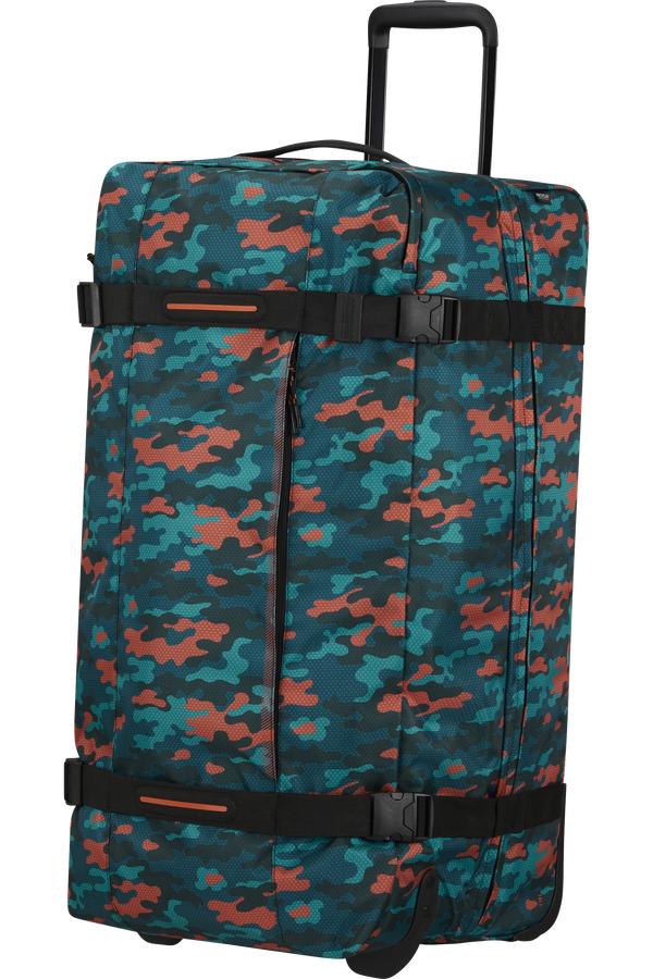 American Tourister Urban Track Duffle with Wheels L  Camo Print American Tourister Urban Track Duffle with Wheels L  Camo Print