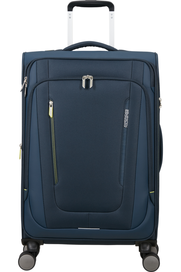 American Tourister Wanderlite Spinner EXP TSA M  Dark Navy