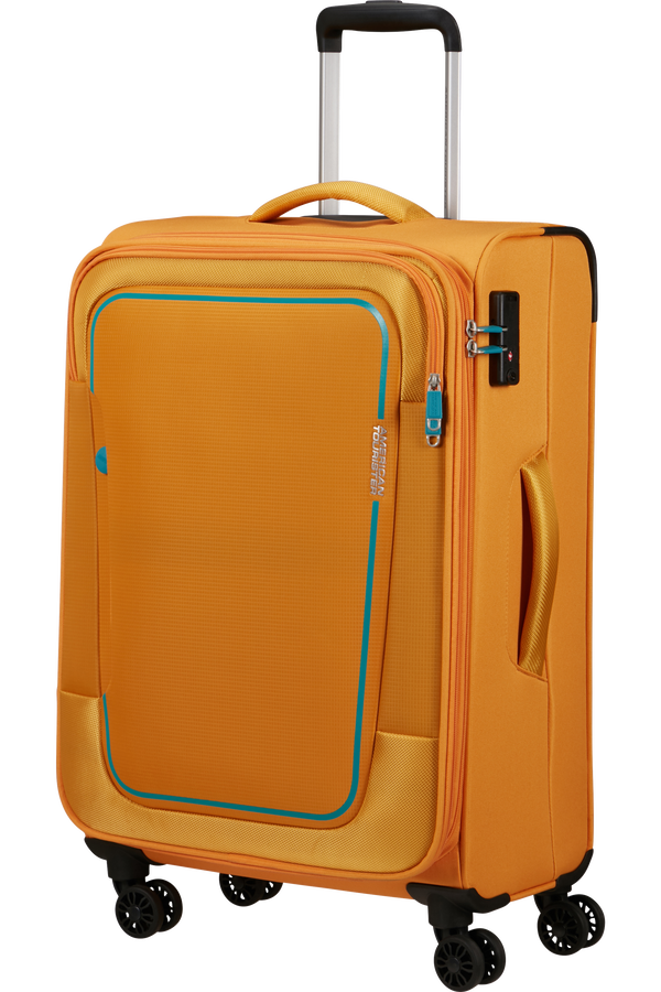 American Tourister Pulsonic Spinner Expandable 68cm  Sunset Yellow