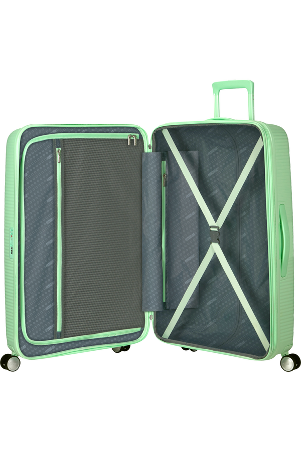 American Tourister SoundBox Spinner TSA Expandable 77cm  Pastel Green