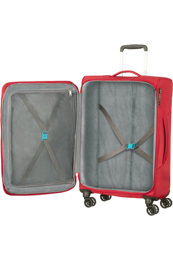 American Tourister Summerfunk Spinner Exp TSA 67cm  Red