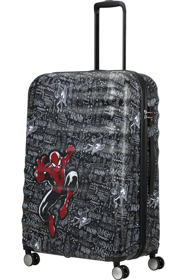 American Tourister Wavebreaker Disney Spinner 77cm  Spiderman Sketch