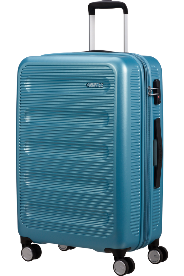 American Tourister Astrobeam Spinner EXP TSA 67cm  Icy Aqua
