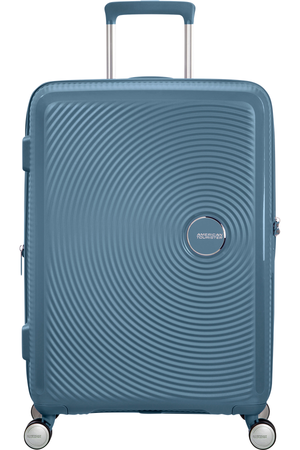 American Tourister Soundbox Spinner Expandable 67cm  Stone Blue