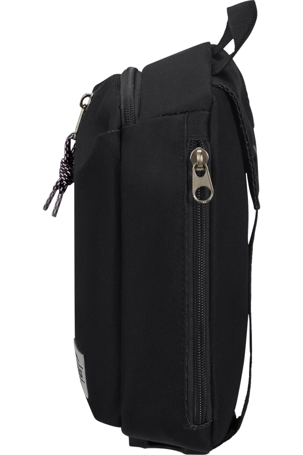 American Tourister Brightup Sling Bag Zip  Black American Tourister Brightup Sling Bag Zip  Black