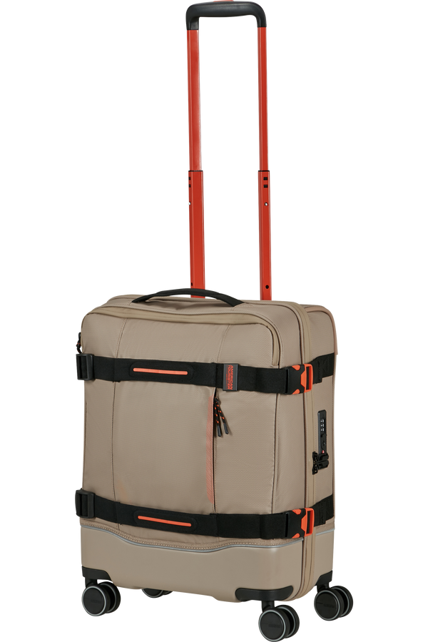 American Tourister Urban Track Spinner S TSA Coated 55cm  Beige/Orange