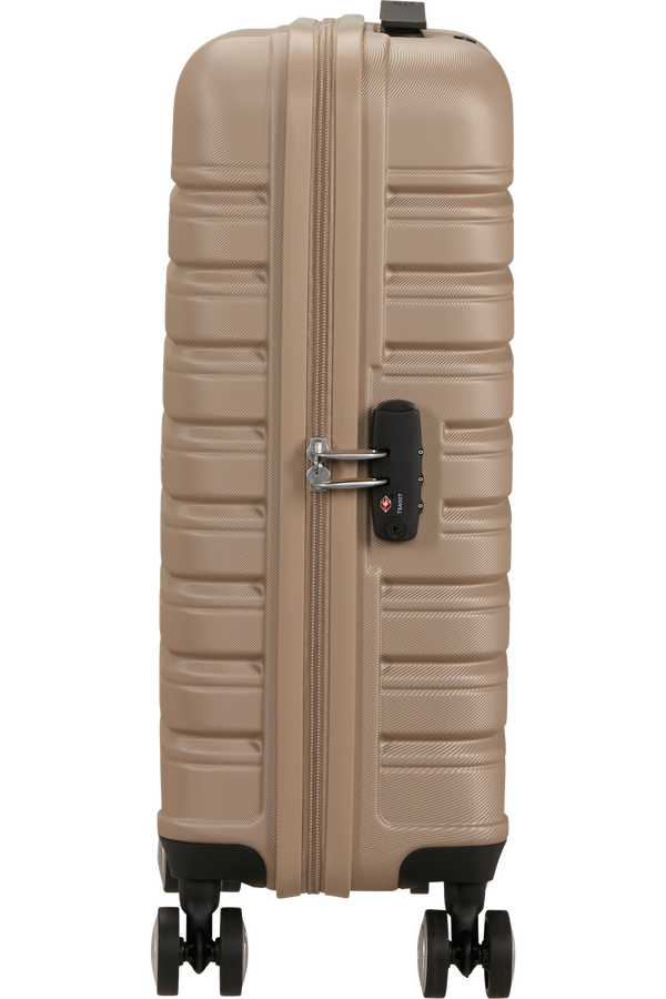 American Tourister Flashline Spinner 55/20 TSA  Ivory gold