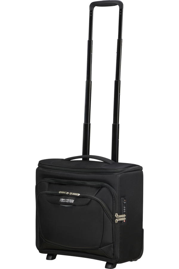 American Tourister SummerRide Upright Underseater Expandable Tsa Black American Tourister SummerRide Upright Underseater Expandable Tsa Black
