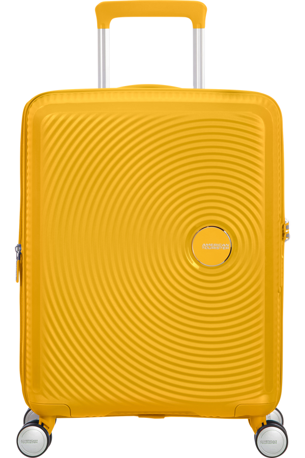 American Tourister Soundbox Spinner 55  Golden Yellow