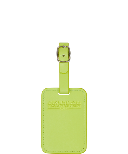 American Tourist. Ta Rectangle Luggage Tag x2