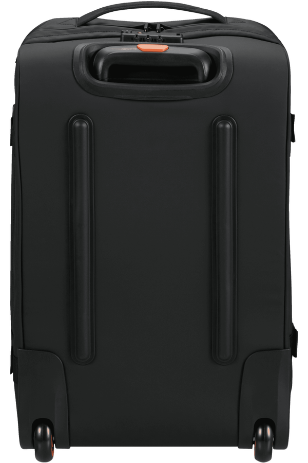 American Tourister Urban Track Duffle with Wheels Lmtd S  Black/Orange American Tourister Urban Track Duffle with Wheels Lmtd S  Black/Orange