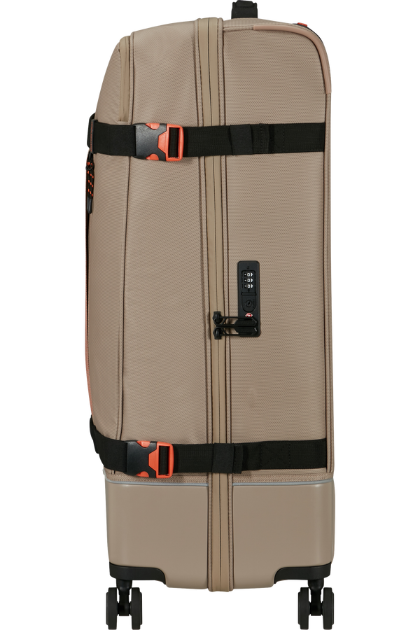 American Tourister Urban Track Spinner L TSA Coated 79cm  Beige/Orange