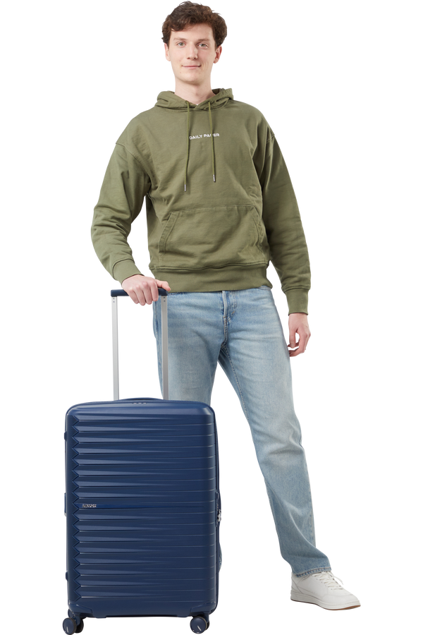 American Tourister Fastforward Spinner 68/25 TSA EXP 68cm  Navy Blue