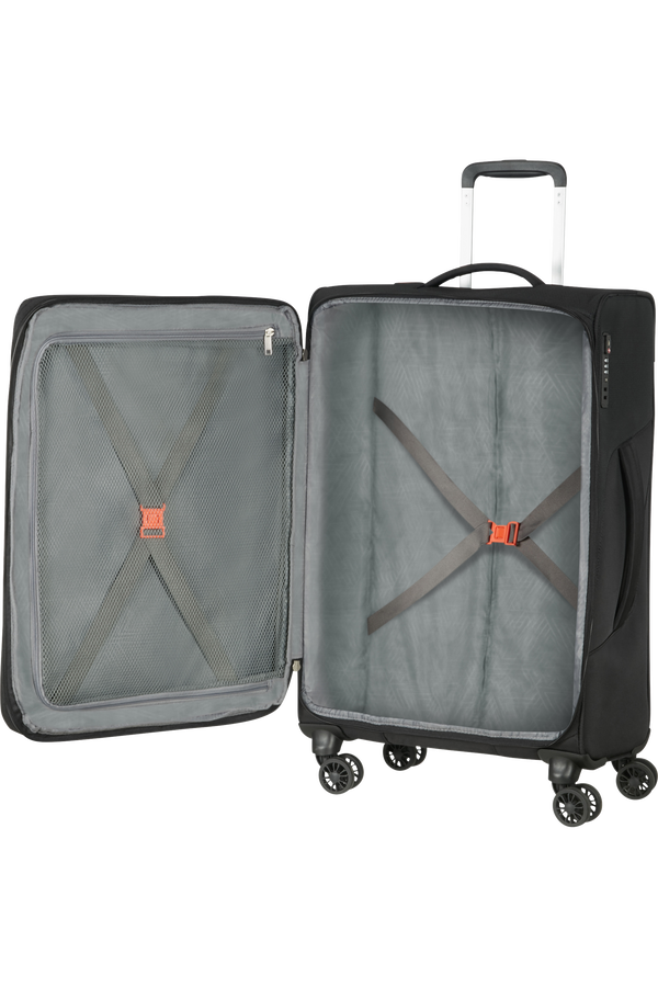 American Tourister Summerfunk Spinner Exp TSA 67cm  Black American Tourister Summerfunk Spinner Exp TSA 67cm  Black