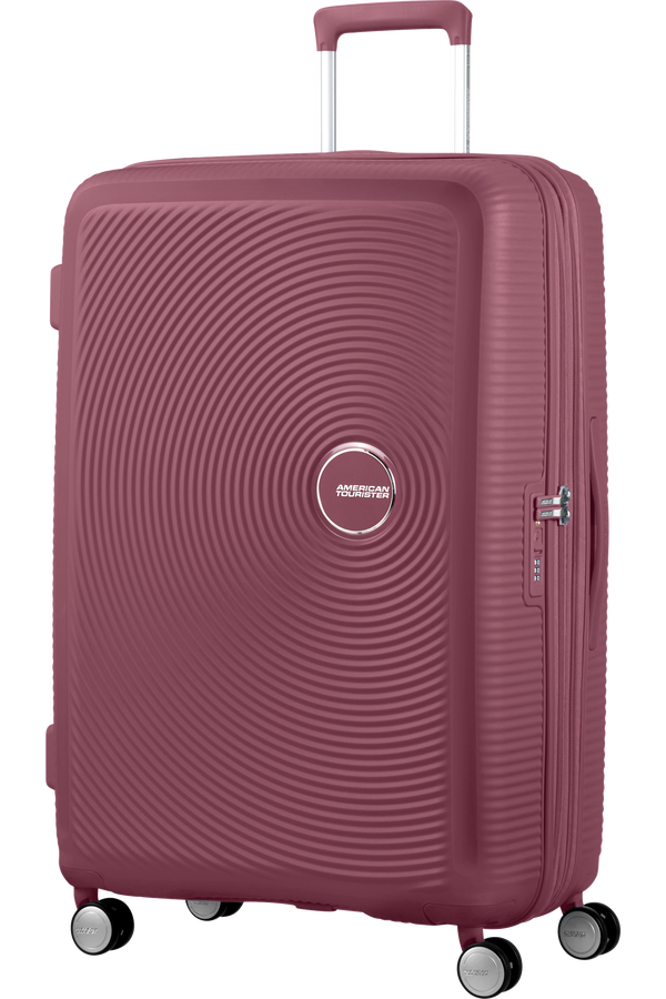 American Tourister Soundbox Spinner TSA Expandable 77cm  Dark Burgundy