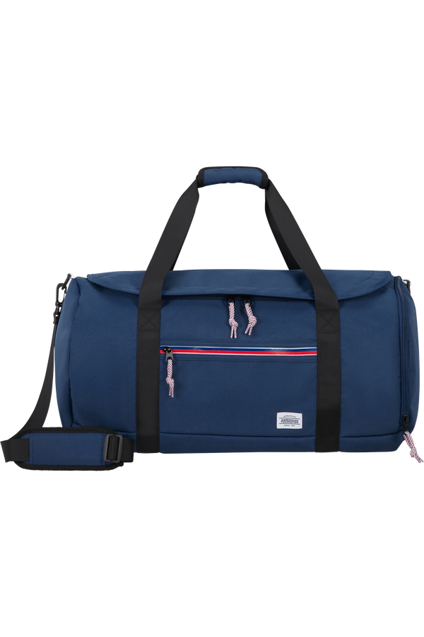 Navy blue new arrivals duffle bag