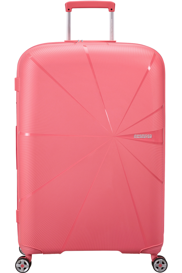 American Tourister Starvibe Spinner Expandable 77cm Sun Kissed Coral
