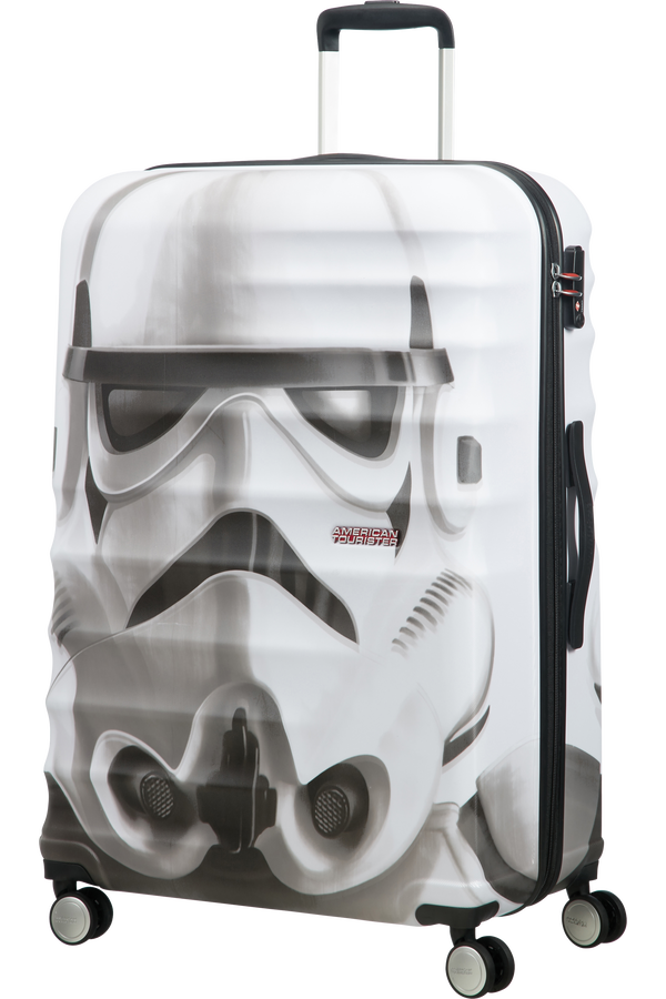 American Tourister Wavebreaker Disney 4-wheel 77cm large Spinner suitcase Star Wars Storm Trooper