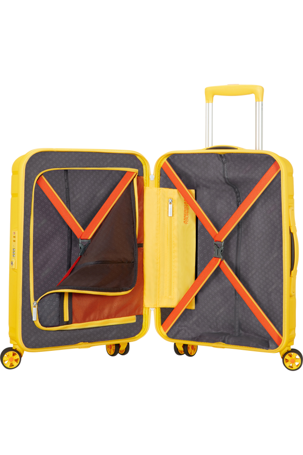 American tourister skytracer spinner discount