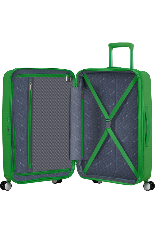American Tourister SoundBox Spinner Expandable 67cm  Grass Green