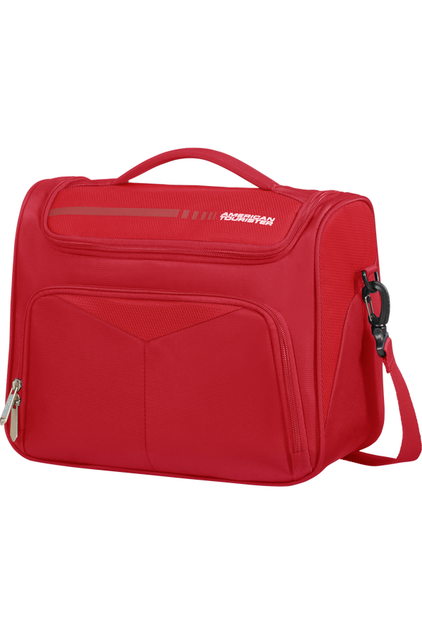 American Tourister Summerfunk Beauty Case  Red