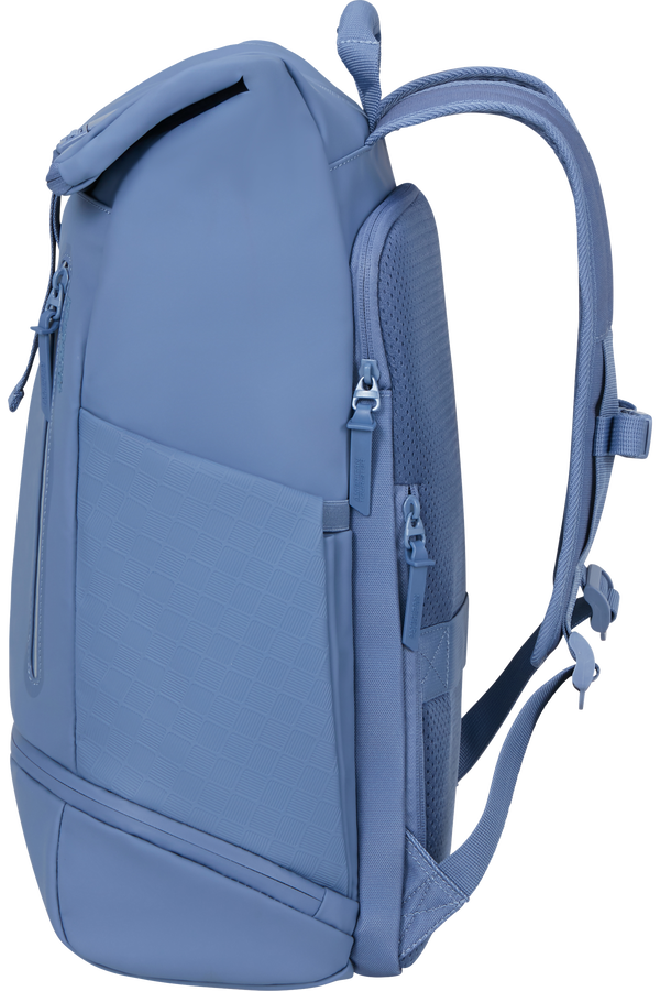 Urban Tide 15.6'' rolltop Backpack 15.6" | American Tourister Urban Tide Rolltop Laptop Backpack 15.6'  Storm Blue