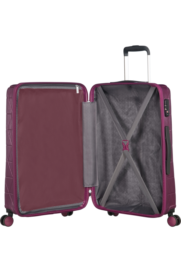 American Tourister Triangolo Spinner TSA 67cm  Metallic Violet