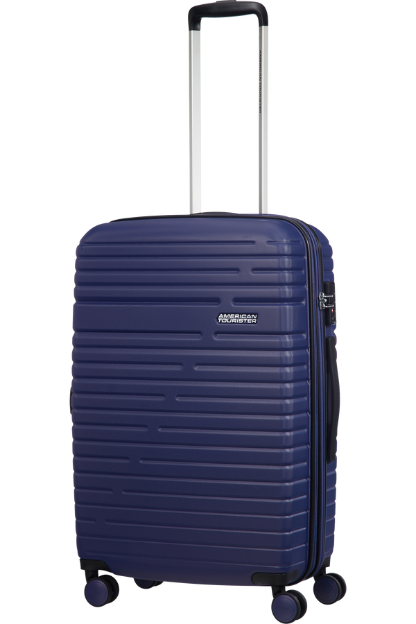 American Tourister Aero Racer Spinner M Expandable 68cm  Nocturne Blue American Tourister Aero Racer Spinner M Expandable 68cm  Nocturne Blue