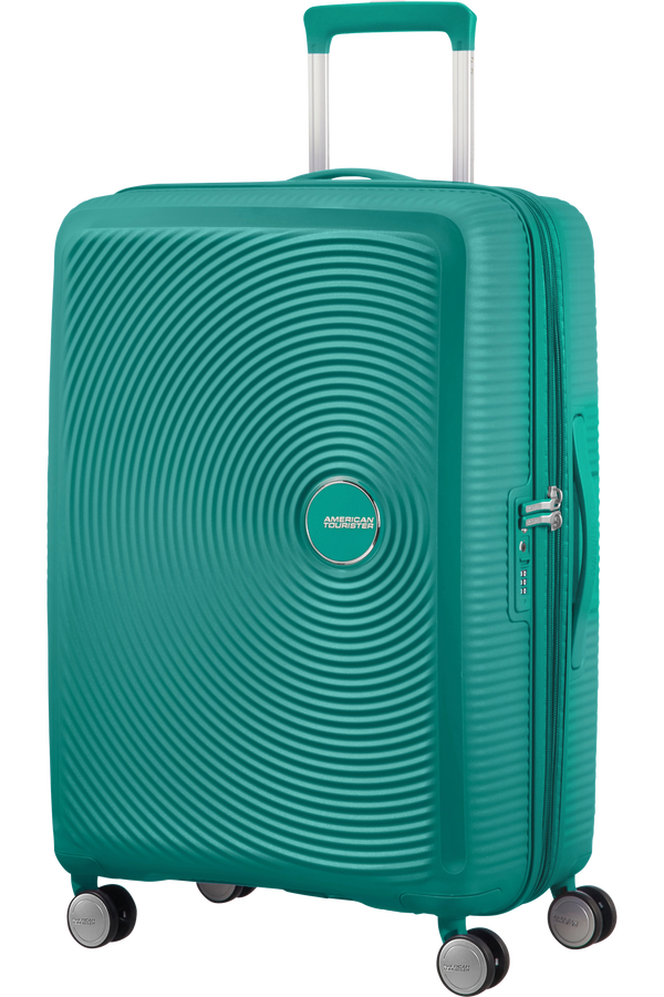 American Tourister Soundbox Spinner TSA Expandable 67cm  Forest Green